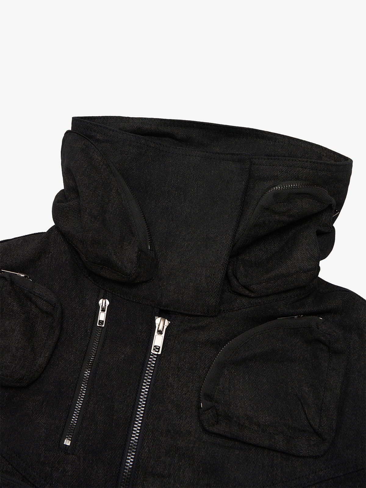 Heavy-Duty Multi-Pocket Multi-Zipper Vest - image 11