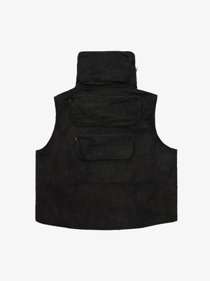 Heavy-Duty Multi-Pocket Multi-Zipper Vest - thumbnail 2