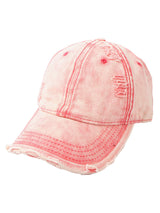 Washed Denim Outdoor Cap Vintage Streetwear Style - 19806