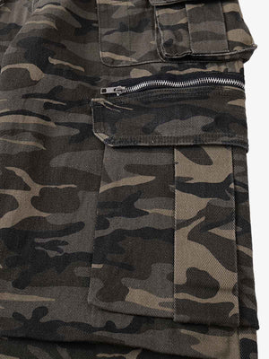 Functional Camouflage Multi-Pocket Work Pants - thumbnail 6