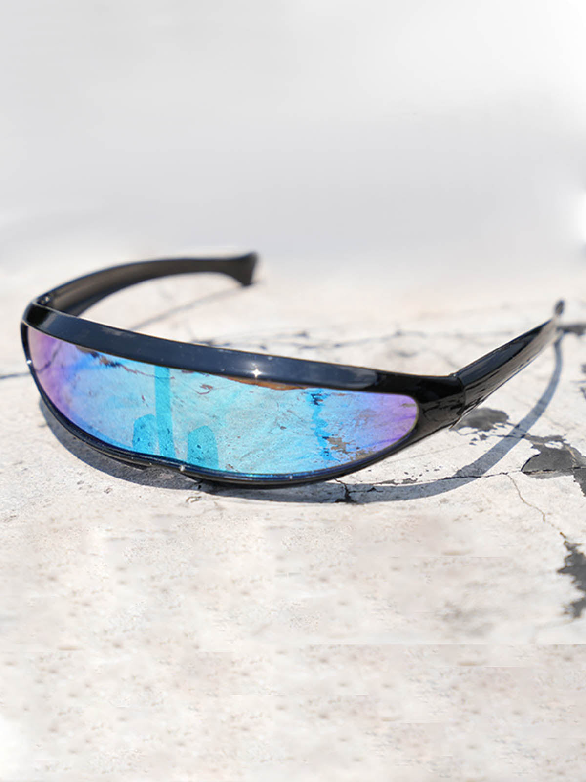 X-Men Ppersonality One-Piece Punk Cycling Sunglasses - image 9