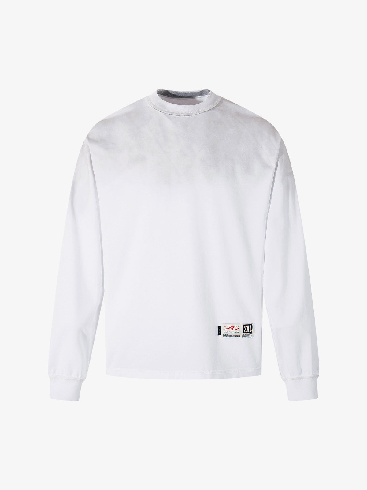 Street Dirty Dyed Washed Long-Sleeved T-Shirt