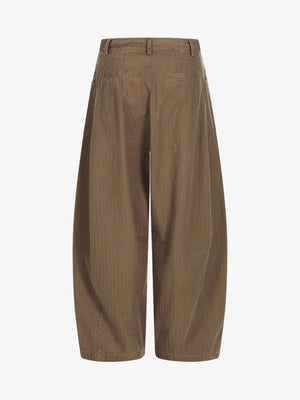 Riveted Pleated Casual Scimitar Pants - thumbnail 2