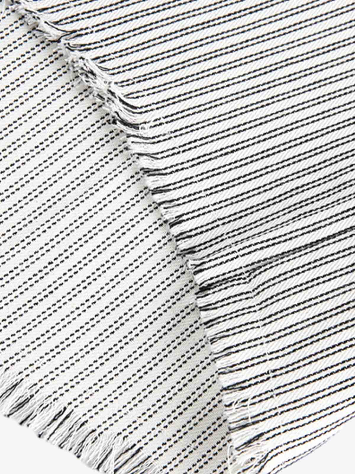 Street Dark Print Striped Long Sleeve Shirt - image 7
