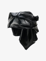 Street PU Leather Triangle Head Scarf
