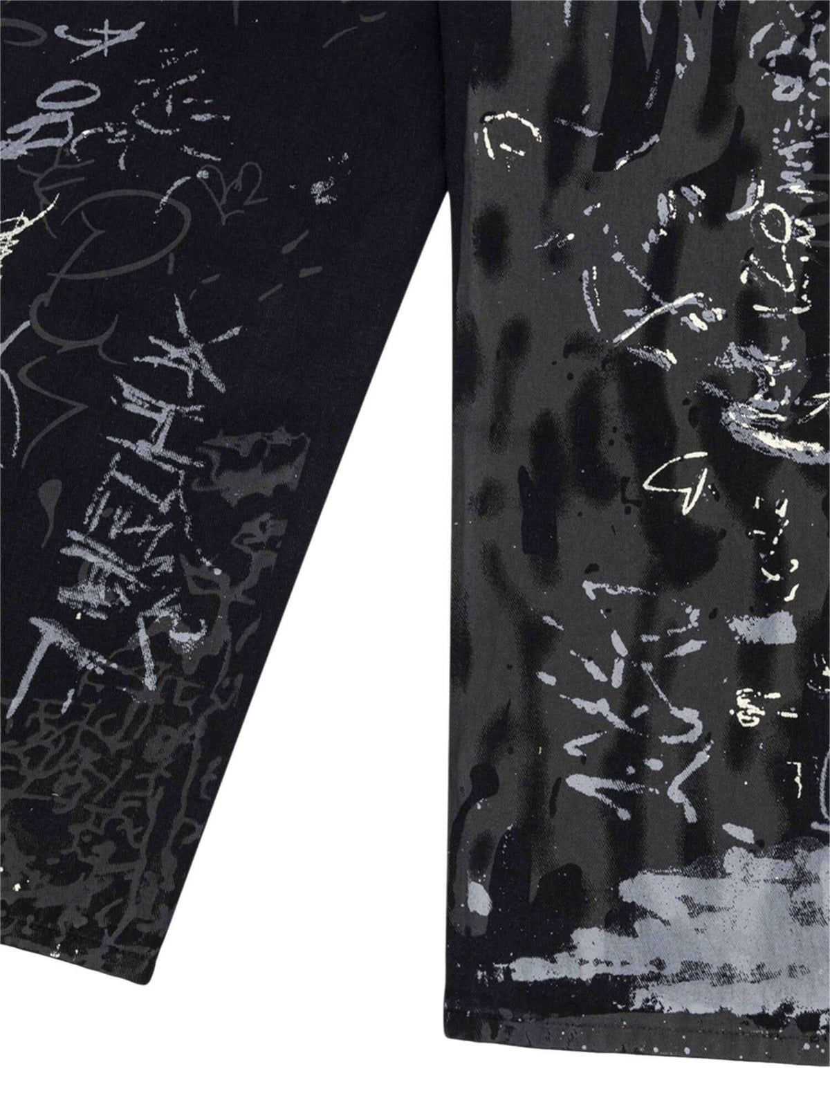 Graffiti Jeans – Nahaufnahme Print, Bein | XoKool