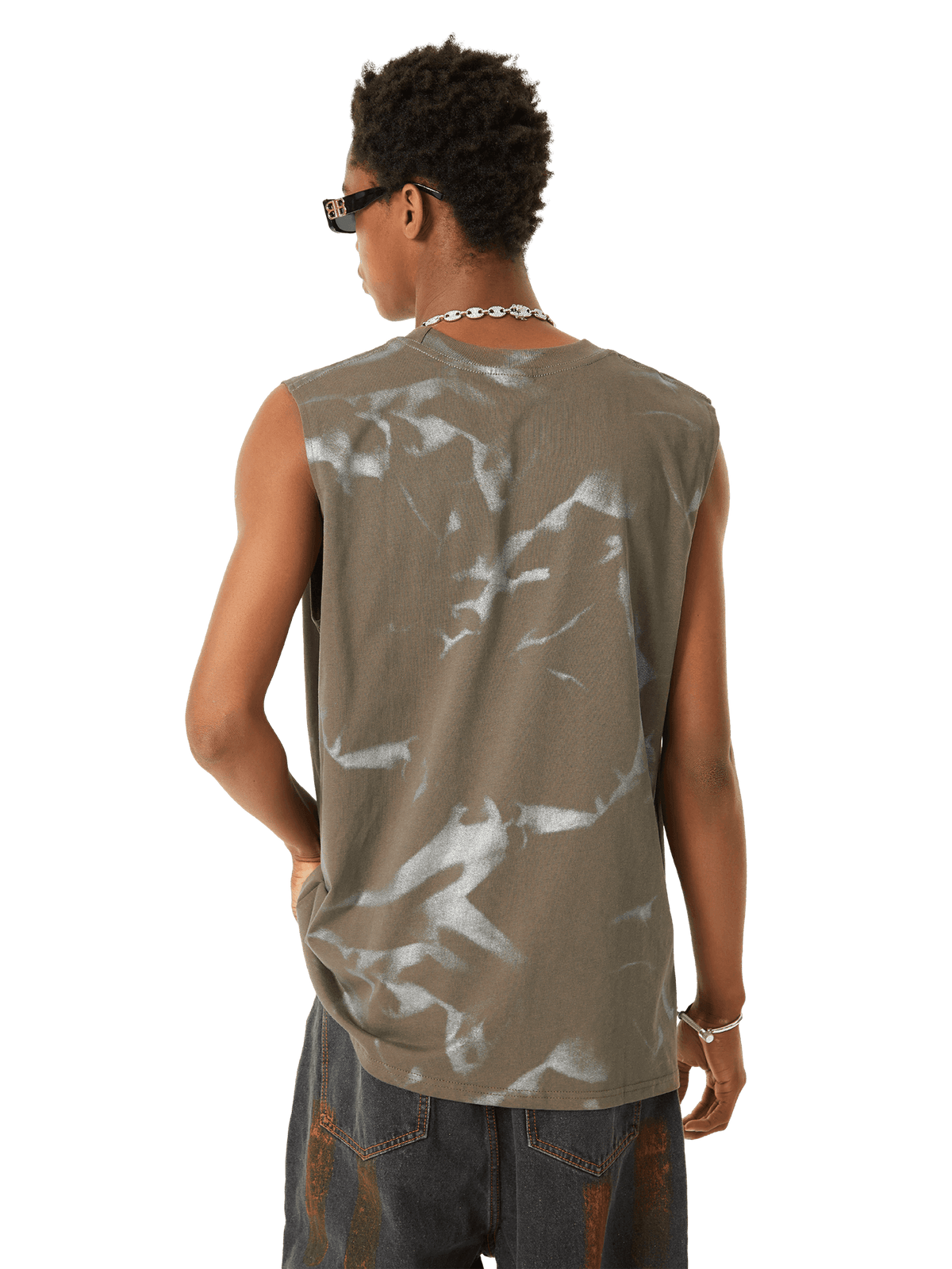 Splash Print Tanktop – am Model, Rückseite | XoKool