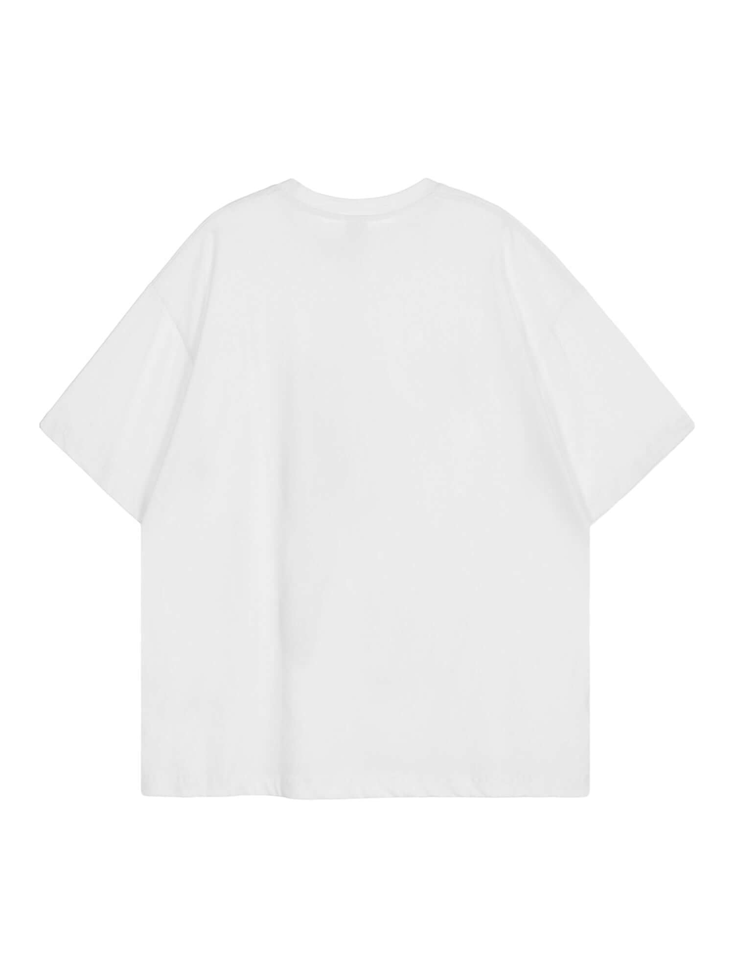 Show your attitude with the American Tide Loose Print Round Neck T Shirt — a bold essential for modern streetwear fans. Crafted from soft and breathable cotton, this relaxed-fit tee features a standout hand gesture graphic layered with bold text for an ed