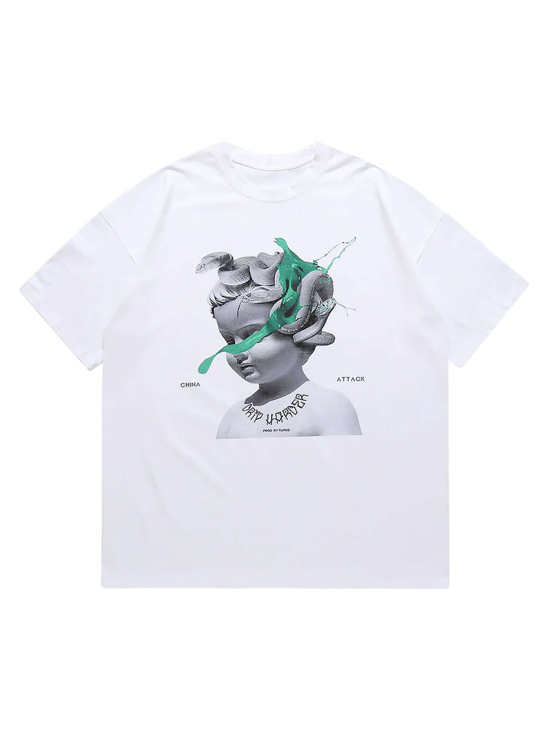 Keep it fun and fresh with the Baby Graphic Printed T Shirt — designed for those who like their basics with a twist. Made from soft, breathable cotton, this tee features a playful astronaut graphic that brings space-inspired flair to your everyday look. W