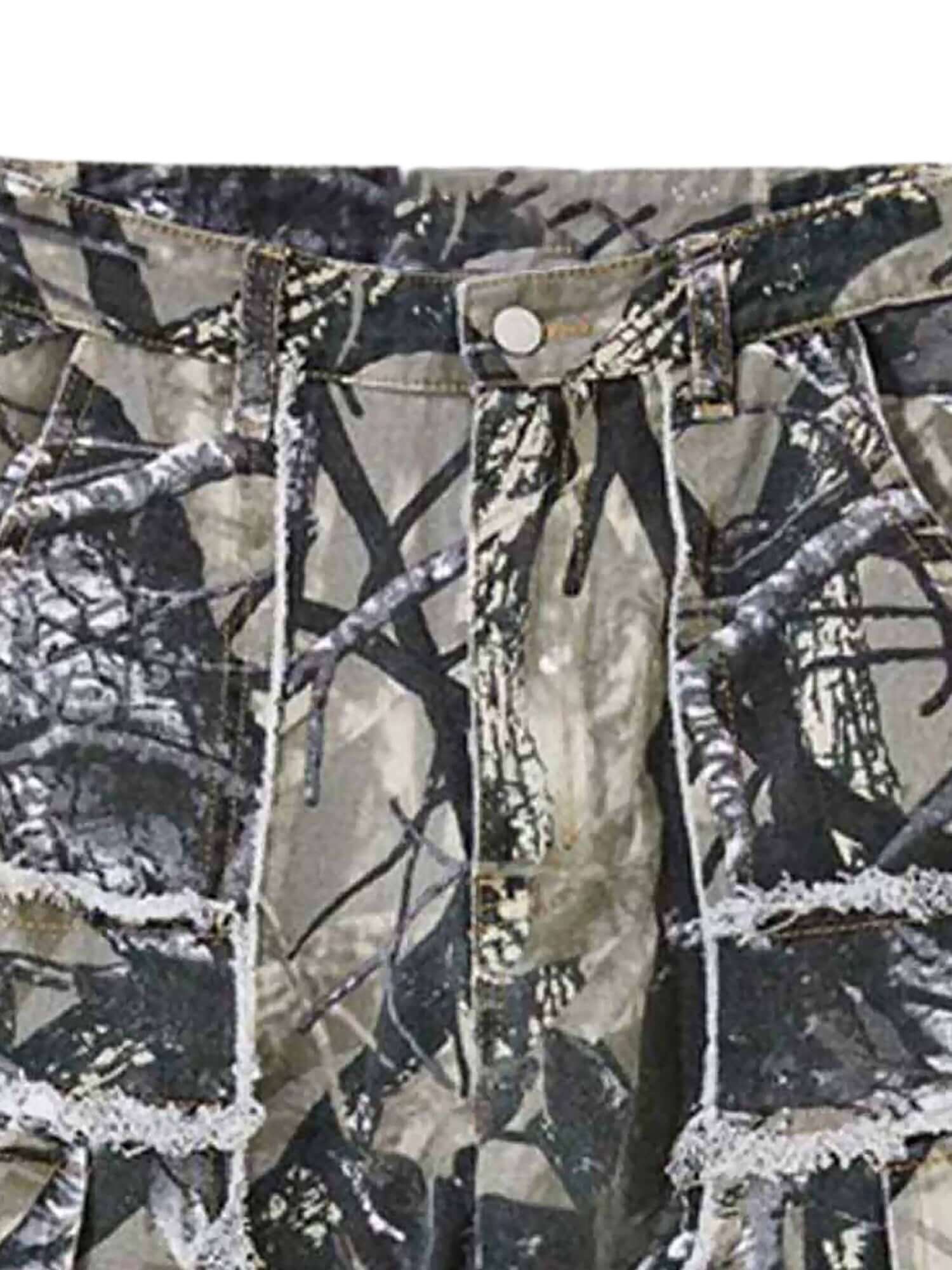Step into effortless function and rugged style with the Camouflage Leaf Straight Leg Pants — the perfect blend of comfort, durability, and street-ready utility. Crafted from a sturdy cotton blend, these pants feature a relaxed straight-leg fit, adjustable