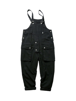 Redefine casual comfort with the Cargo Overall Pants — a stylish and functional piece that brings workwear edge to everyday outfits. Made from sturdy denim, these overalls feature adjustable shoulder straps, a button closure, and multiple front pockets fo
