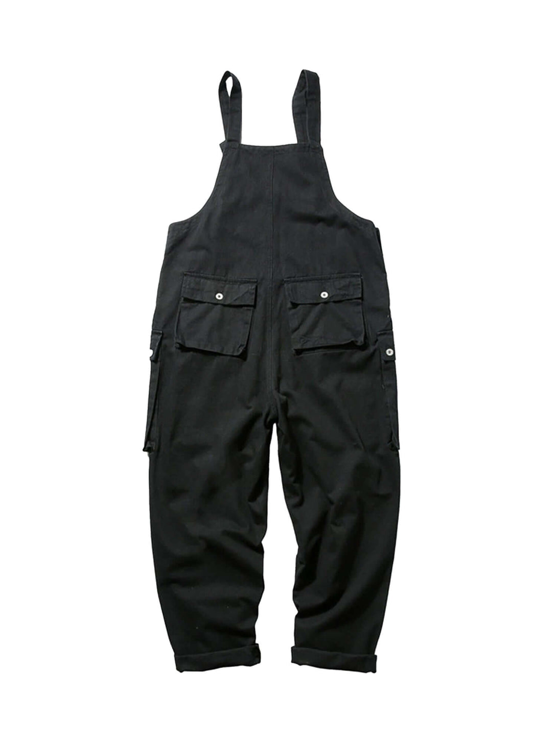 Redefine casual comfort with the Cargo Overall Pants — a stylish and functional piece that brings workwear edge to everyday outfits. Made from sturdy denim, these overalls feature adjustable shoulder straps, a button closure, and multiple front pockets fo