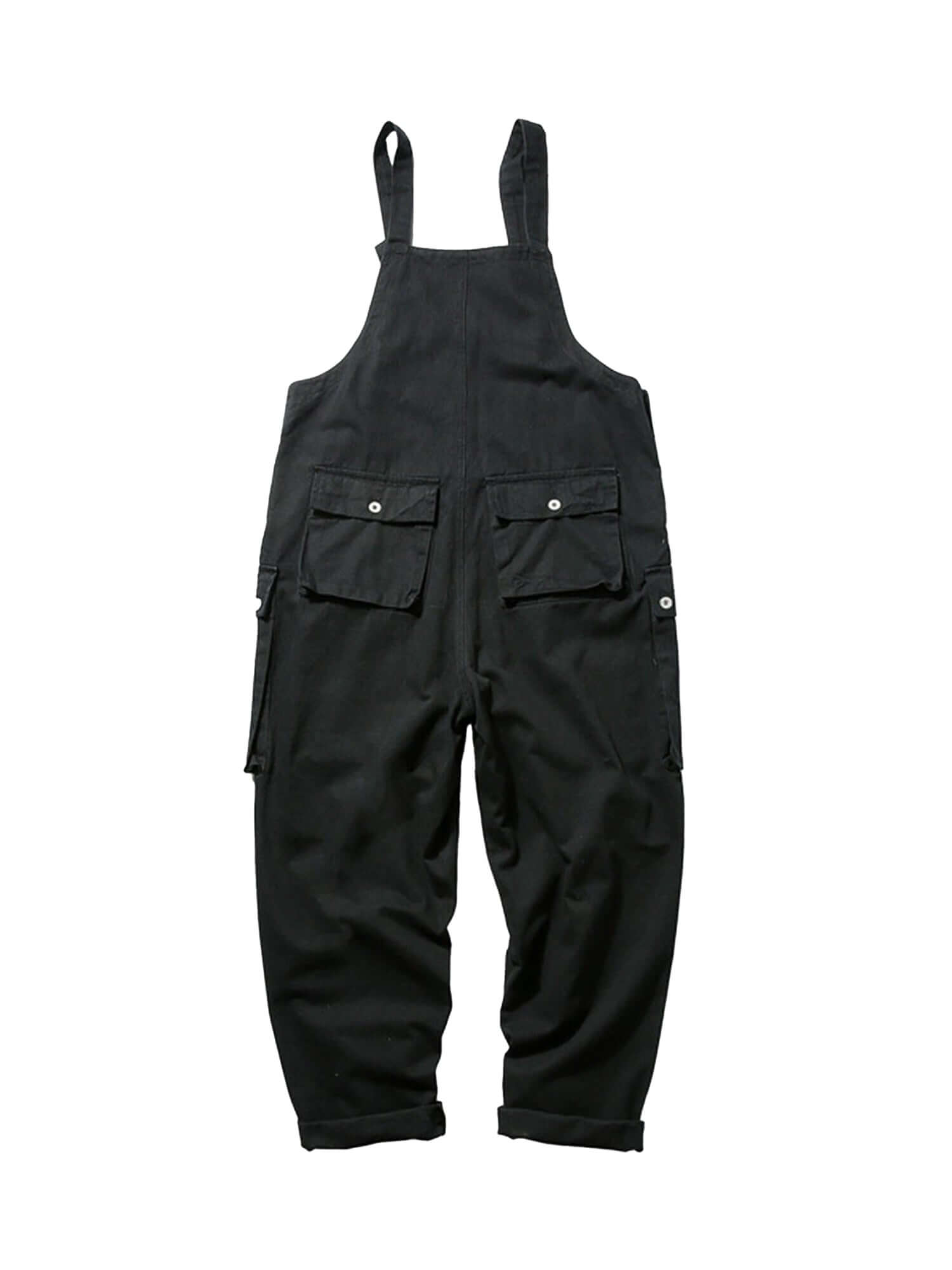 Redefine casual comfort with the Cargo Overall Pants — a stylish and functional piece that brings workwear edge to everyday outfits. Made from sturdy denim, these overalls feature adjustable shoulder straps, a button closure, and multiple front pockets fo