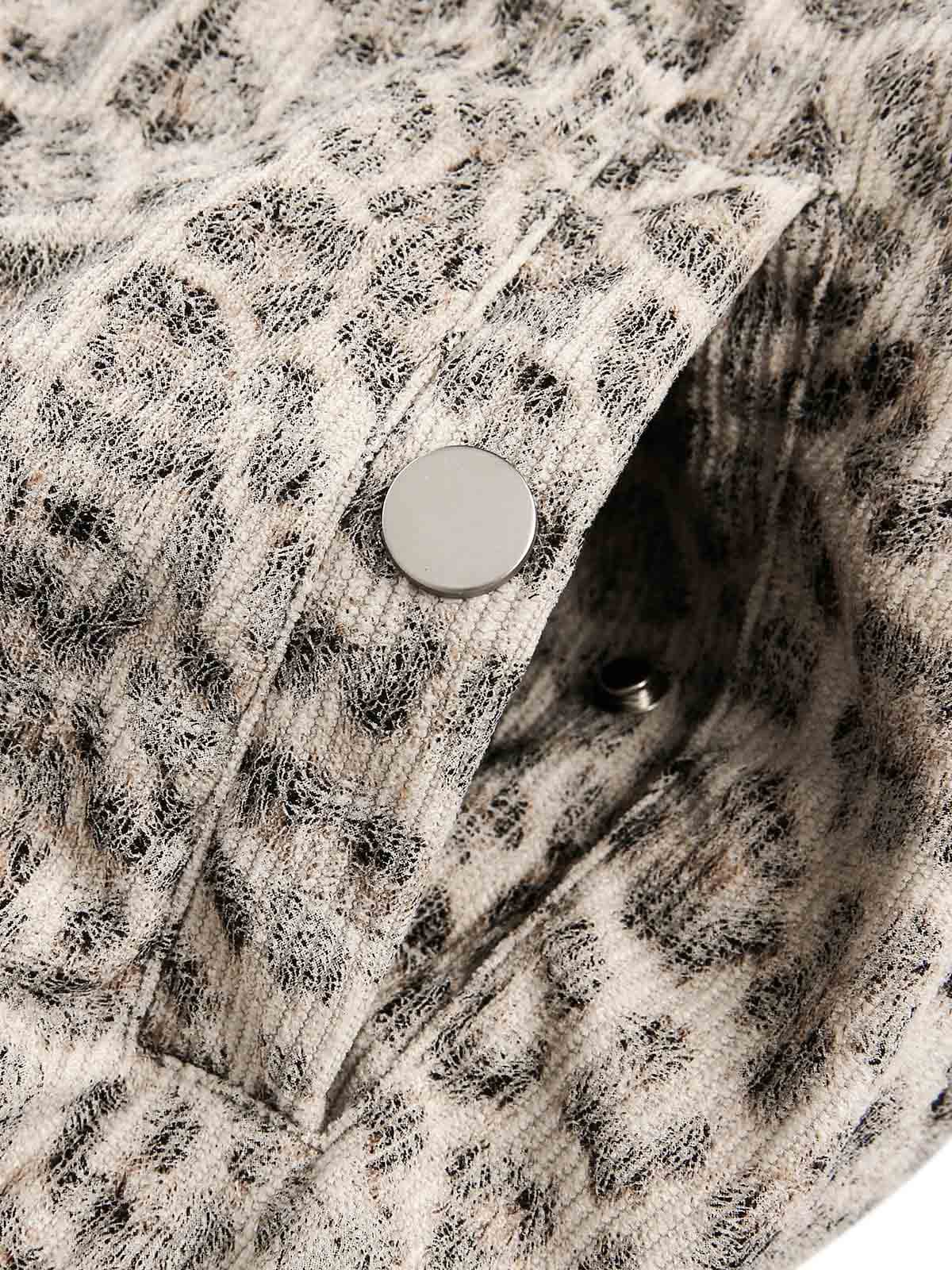 Wrap yourself in bold comfort with the Cheetah Print Mink Fur Hooded Jacket. Made from ultra-soft faux fur with cozy sherpa lining, this winter-ready jacket combines warmth with standout style. It features a detachable hood for versatile wear, ribbed cuff