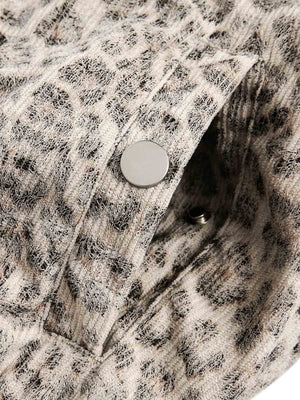 Wrap yourself in bold comfort with the Cheetah Print Mink Fur Hooded Jacket. Made from ultra-soft faux fur with cozy sherpa lining, this winter-ready jacket combines warmth with standout style. It features a detachable hood for versatile wear, ribbed cuff