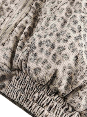 Wrap yourself in bold comfort with the Cheetah Print Mink Fur Hooded Jacket. Made from ultra-soft faux fur with cozy sherpa lining, this winter-ready jacket combines warmth with standout style. It features a detachable hood for versatile wear, ribbed cuff