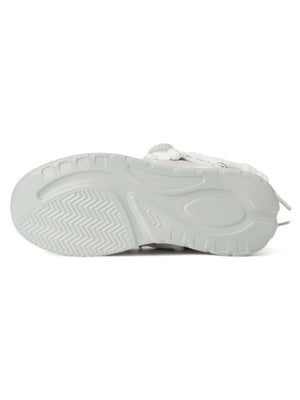 Step into bold comfort with the Chunky Rope Shoes — a modern essential for urban fashion lovers. Crafted from durable synthetic leather with breathable mesh panels, these sneakers feature reflective details for enhanced visibility, a chunky cushioned sole