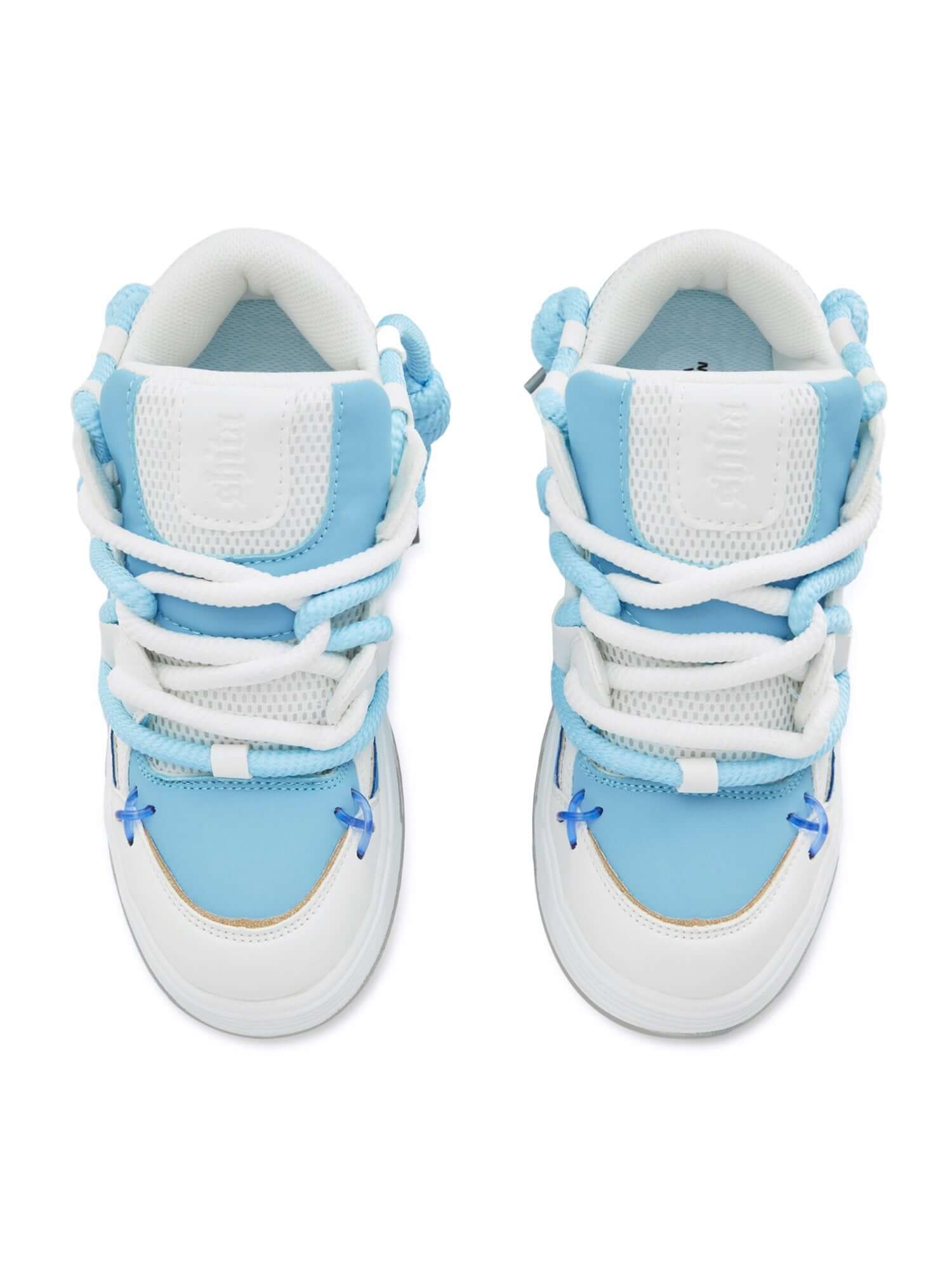 Step into bold comfort with the Chunky Rope Shoes — a modern essential for urban fashion lovers. Crafted from durable synthetic leather with breathable mesh panels, these sneakers feature reflective details for enhanced visibility, a chunky cushioned sole