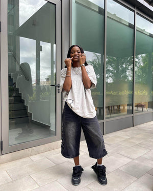 Step into bold comfort with the Chunky Rope Shoes — a modern essential for urban fashion lovers. Crafted from durable synthetic leather with breathable mesh panels, these sneakers feature reflective details for enhanced visibility, a chunky cushioned sole