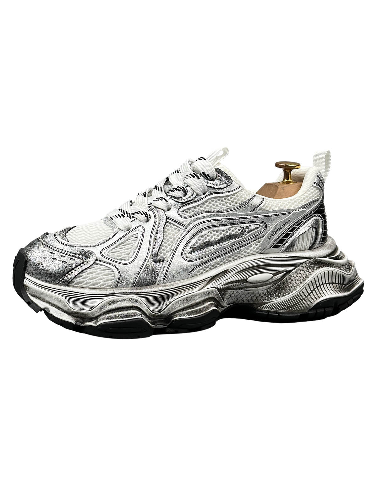 Chunky Sole Breathable Running Sneakers Streetwear