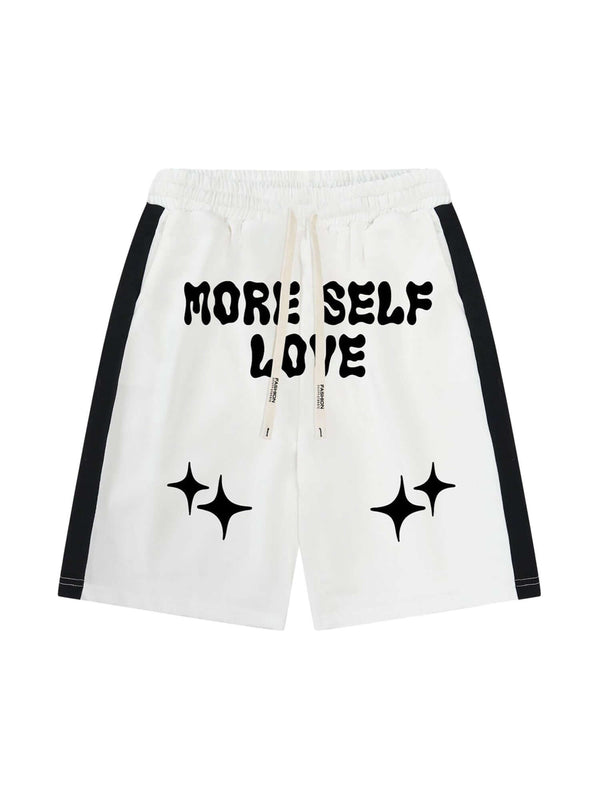 Add energy and edge to your everyday look with the Color-coded Printed Casual Shorts — a vibrant piece that fuses comfort, style, and inspiration. Crafted from a soft cotton blend, these sporty shorts feature bold graphic prints, star appliqués, contrast