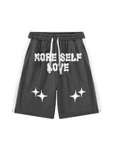 Add energy and edge to your everyday look with the Color-coded Printed Casual Shorts — a vibrant piece that fuses comfort, style, and inspiration. Crafted from a soft cotton blend, these sporty shorts feature bold graphic prints, star appliqués, contrast