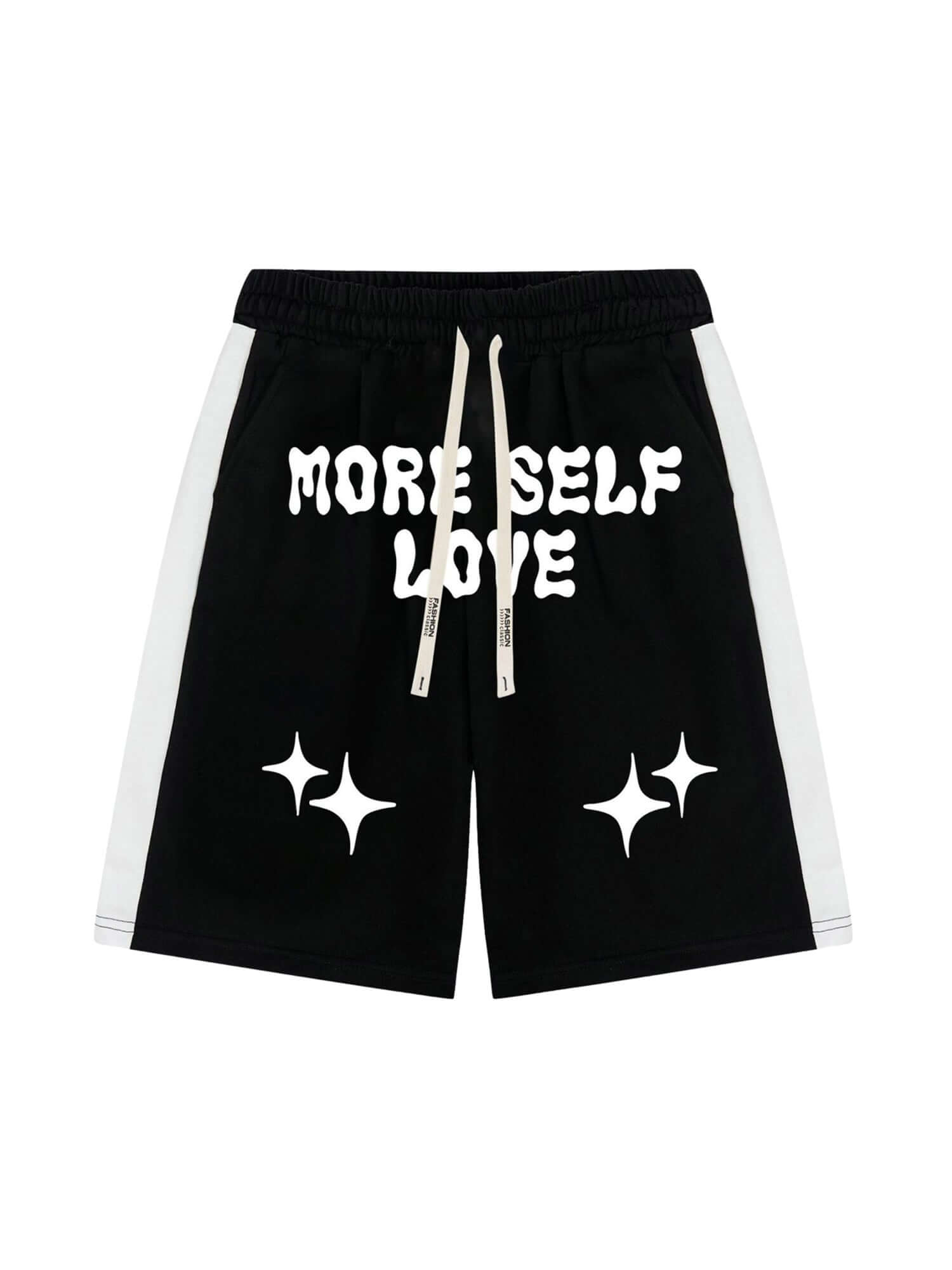 Add energy and edge to your everyday look with the Color-coded Printed Casual Shorts — a vibrant piece that fuses comfort, style, and inspiration. Crafted from a soft cotton blend, these sporty shorts feature bold graphic prints, star appliqués, contrast