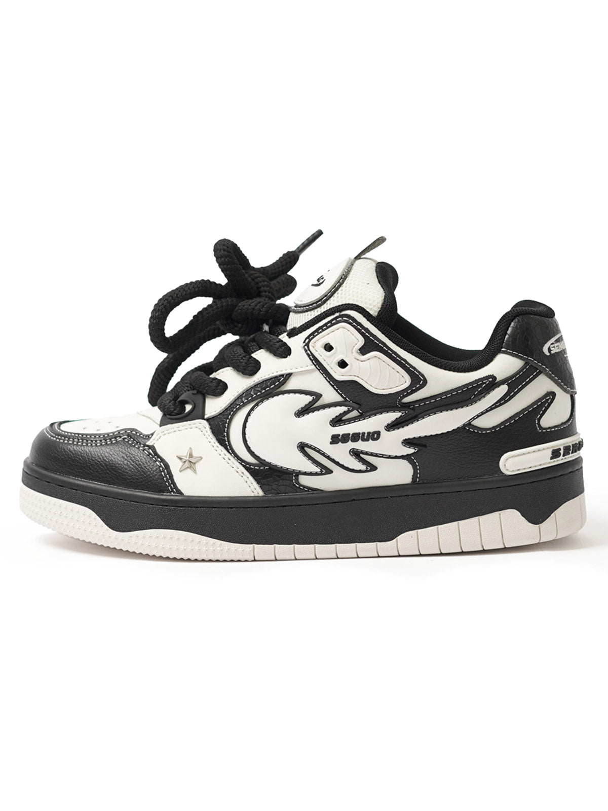 Contrast Color Star Chucky Sneakers Streetwear