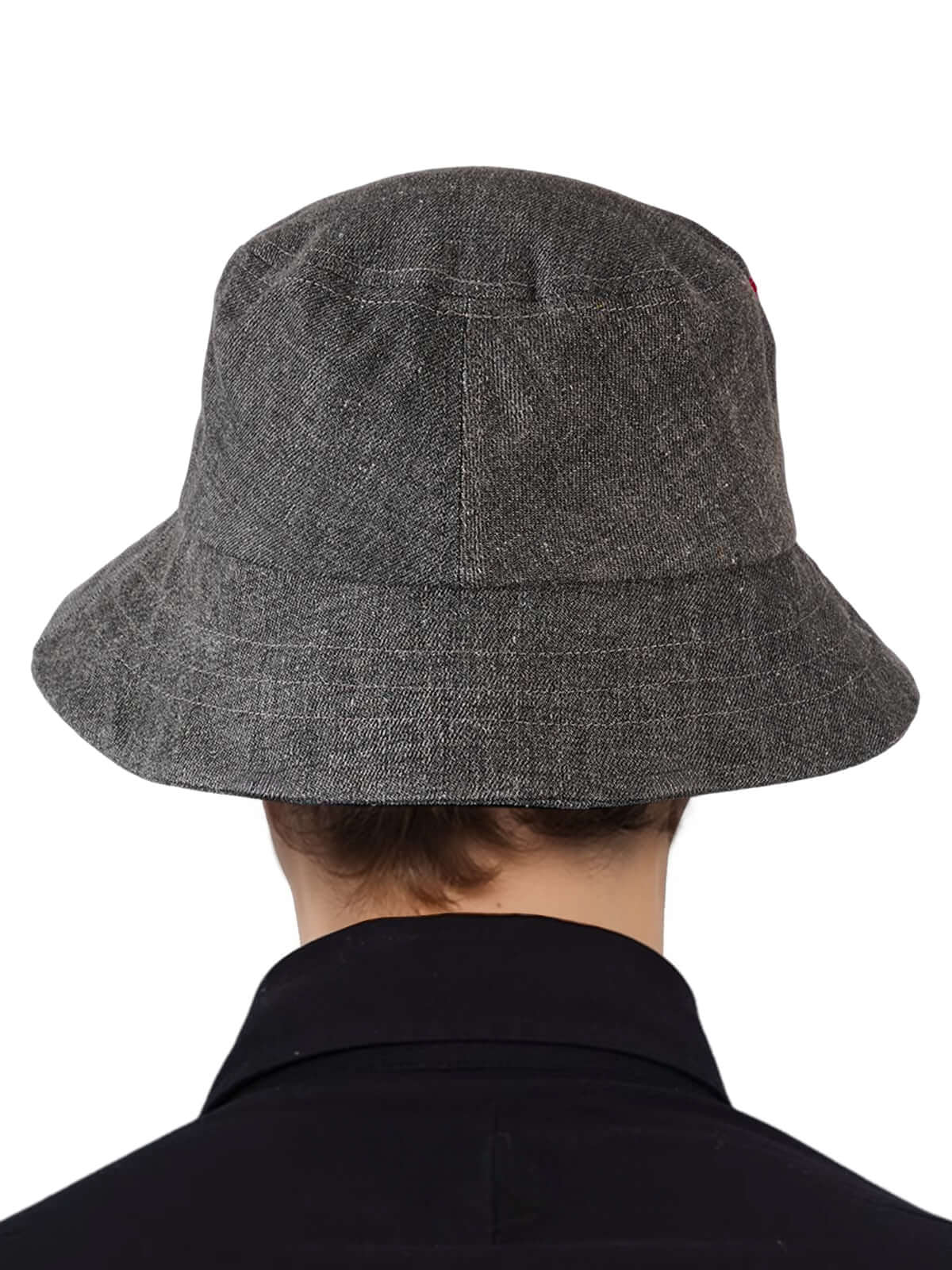 Make a bold fashion statement with the Cross And Portrait Denim Bucket Hat — a standout piece that blends edgy design with modern streetwear aesthetics. Crafted from a premium cotton blend, this structured hat features an embroidered cross design with a s