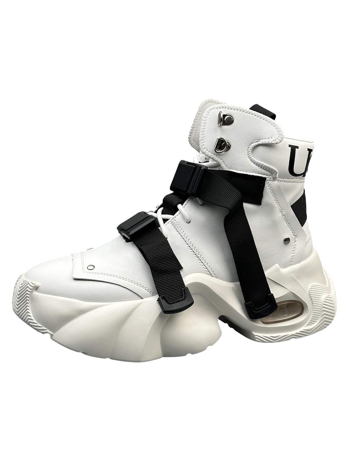 Dual Strap Stealth Runner Boots Streetwear