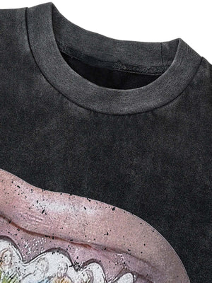 Full Diamond Tooth Graphic Streetwear T-Shirt – Premium Urban Edge Refine your streetwear collection with the Full Diamond Tooth Graphic Streetwear T-Shirt. Meticulously crafted from premium breathable cotton, this oversized tee delivers a seamless blend