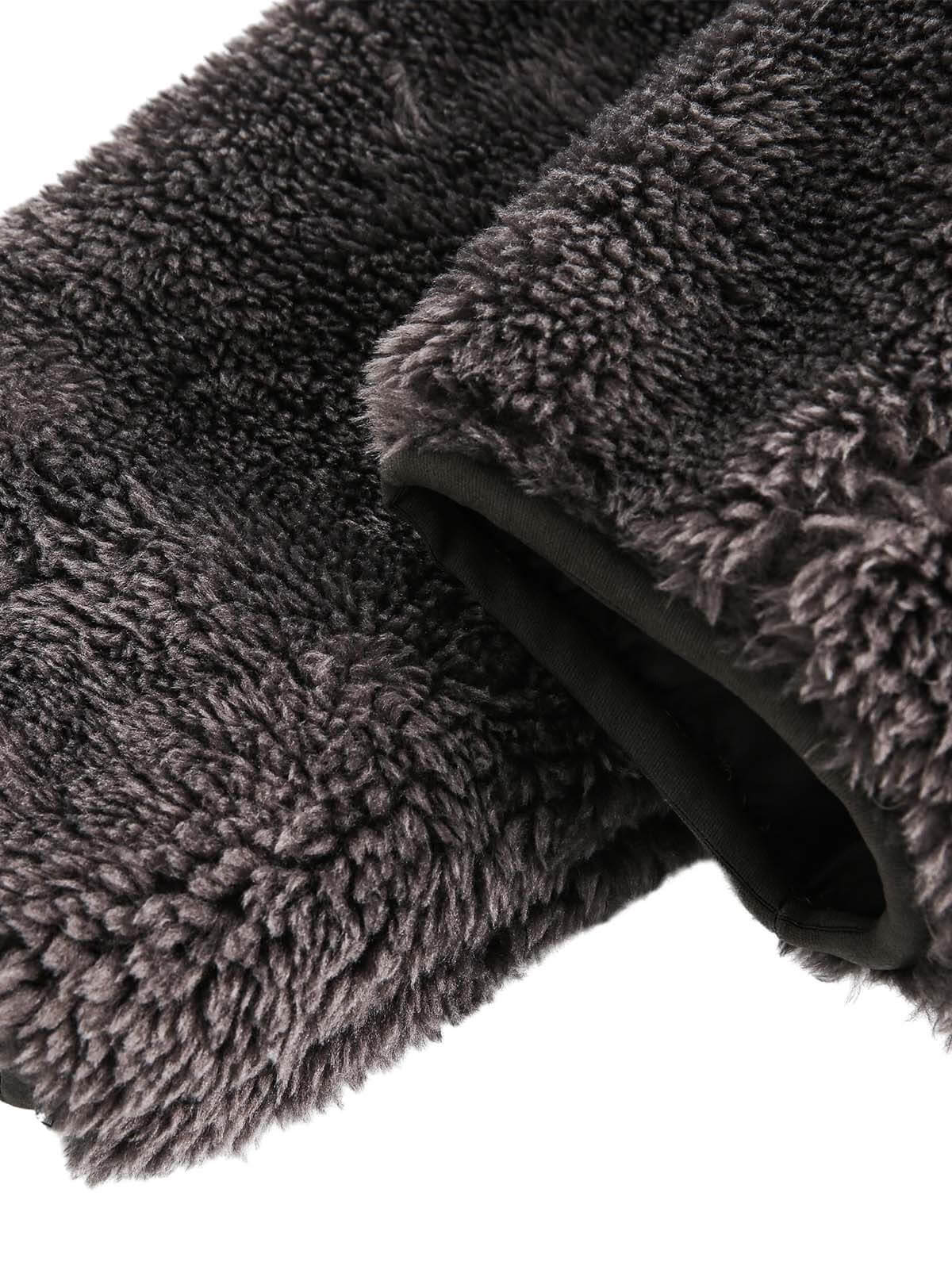 Stay cozy and stylish all winter long with the Fur Hooded Quilted Sherpa Jacket. Designed with a water-resistant outer shell and soft faux fur trim, this jacket delivers both function and fashion for cold-weather days. The detachable hood offers versatile