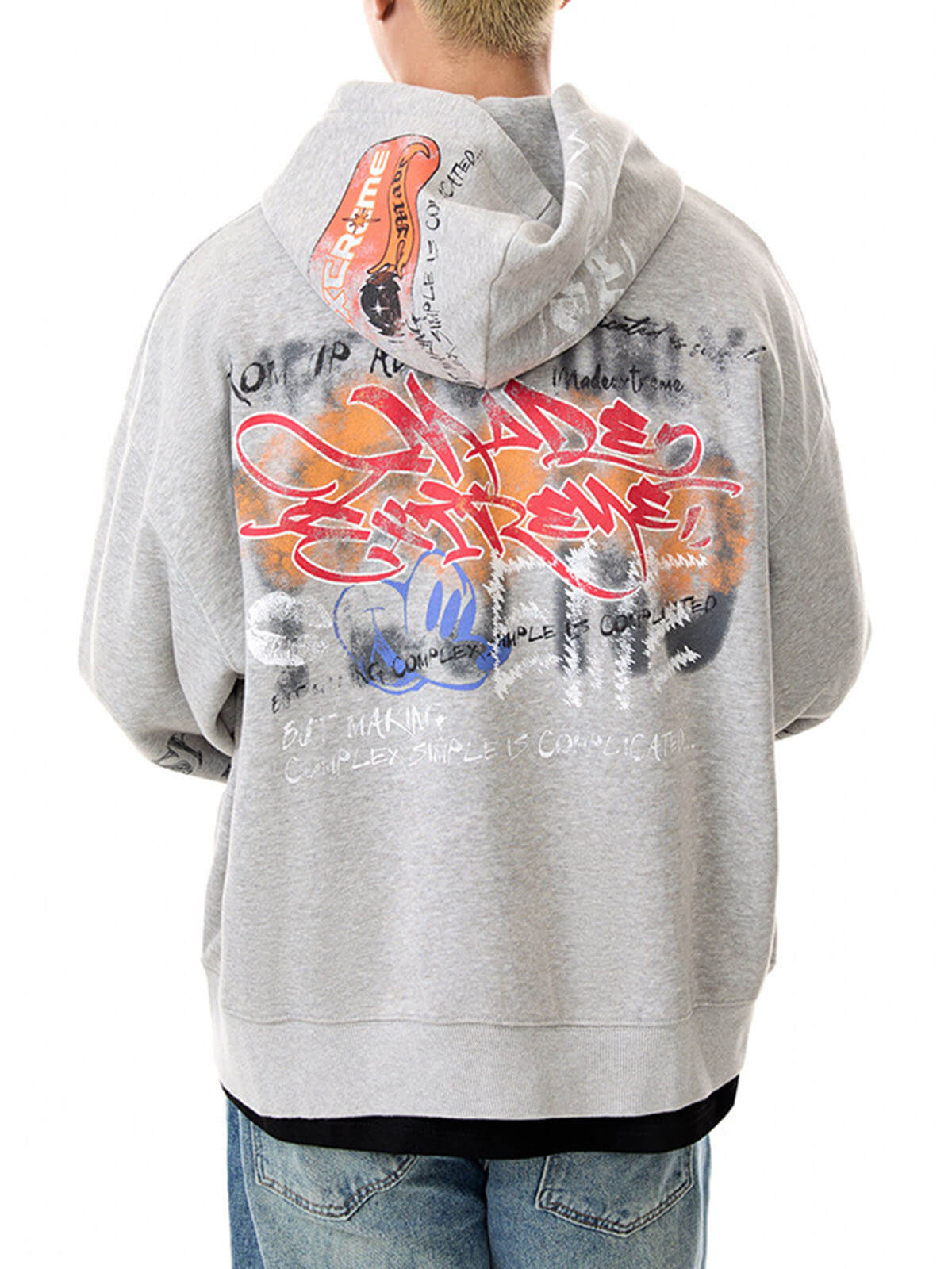 Level up your streetwear with the Graffiti Cardigan Hoodie — a bold blend of comfort, color, and anime-inspired edge. Made from a soft cotton blend, this zip-up hoodie features a striking graphic print influenced by the iconic Gundam series, offering both