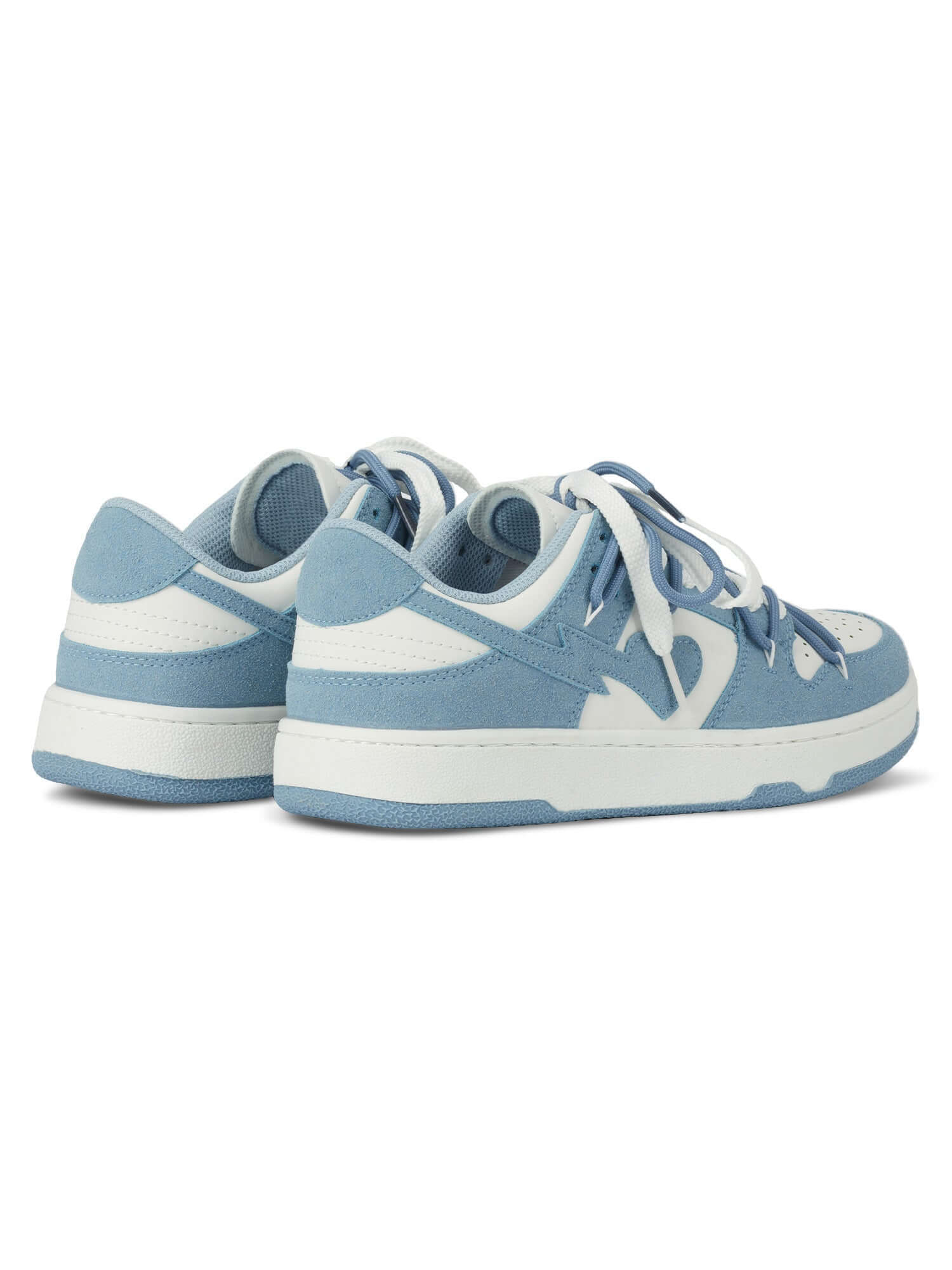 Step into effortless streetwear with the Haze Blue Love Breathable Board Shoes — the perfect balance of comfort, durability, and fresh style. Crafted from lightweight canvas with a sturdy rubber sole, these sneakers feature a classic lace-up closure, perf