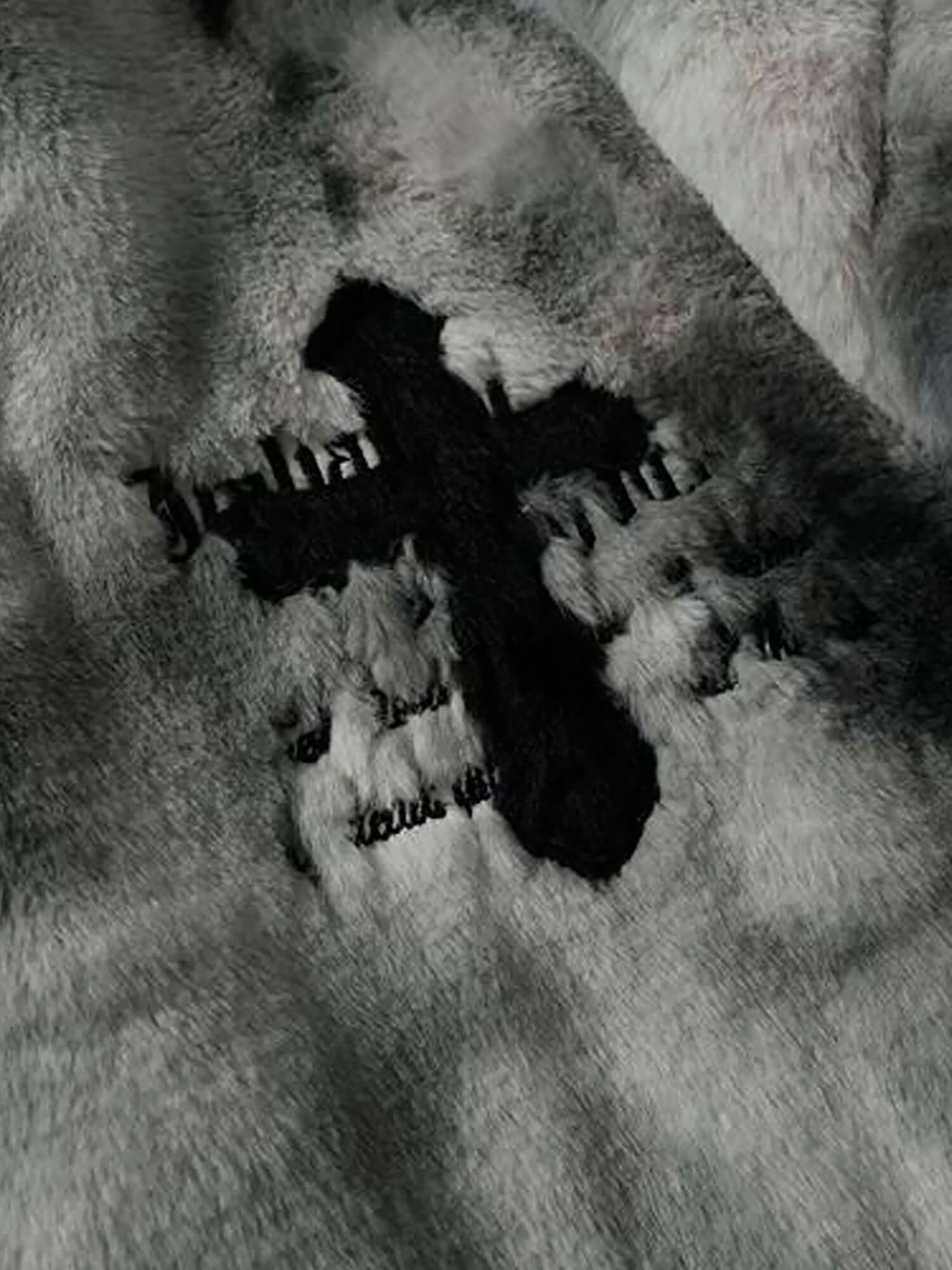 Wrap yourself in warmth and street style with the Heavy Duty Faux Lambswool Tie Dye Urban Jacket. Made from ultra-soft faux fur, this winter essential combines comfort and bold design in one standout piece. The loose fit and high-neck construction offer a