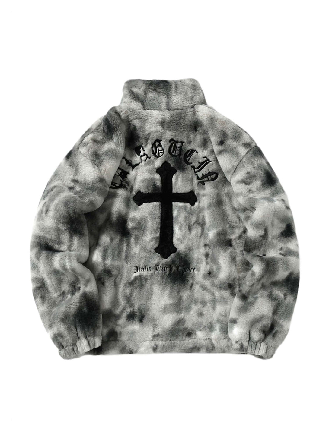 Wrap yourself in warmth and street style with the Heavy Duty Faux Lambswool Tie Dye Urban Jacket. Made from ultra-soft faux fur, this winter essential combines comfort and bold design in one standout piece. The loose fit and high-neck construction offer a