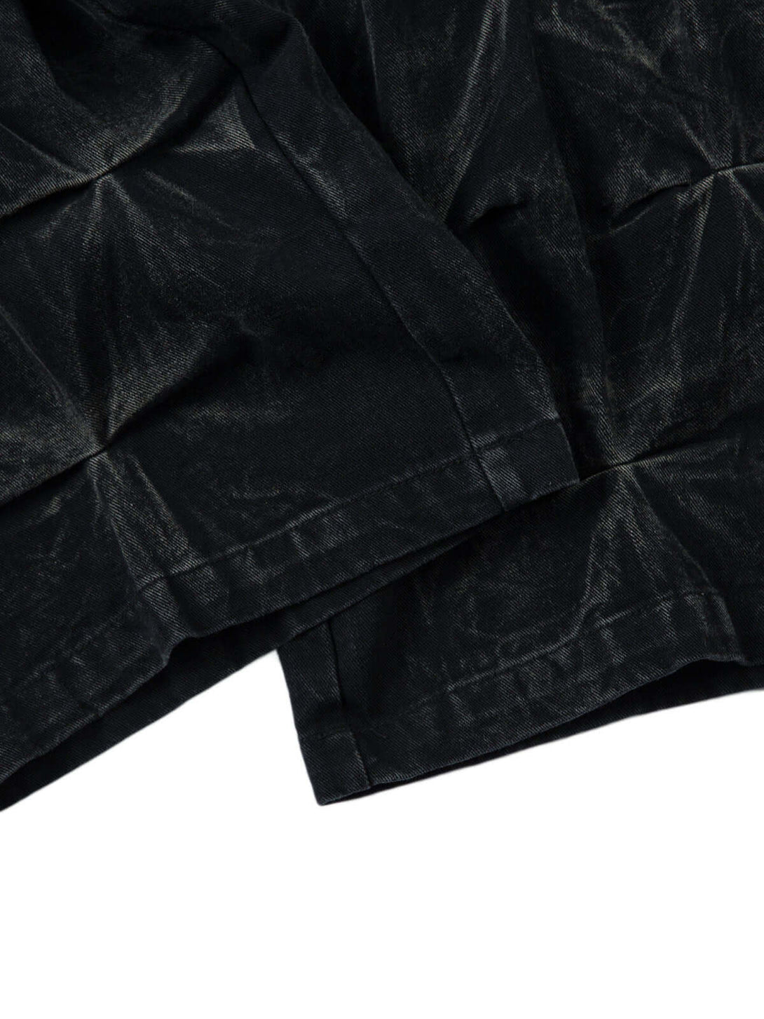 Elevate your streetwear with the Heavy Washed Distressed Pleated Baggy Jeans — a bold fusion of comfort and fashion-forward edge. Crafted from durable polyester, these jeans feature a pleated wide-leg silhouette, distressed wash, and an elastic waistband