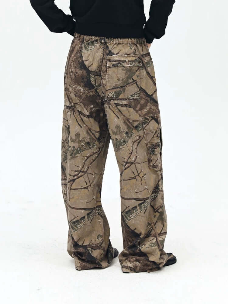 Get ready for action with the High Street Camouflage Casual Pants — built for both streetwear flair and outdoor function. Made from durable, water-resistant polyester, these pants feature a tactical camouflage pattern, multiple utility pockets, and reinfo