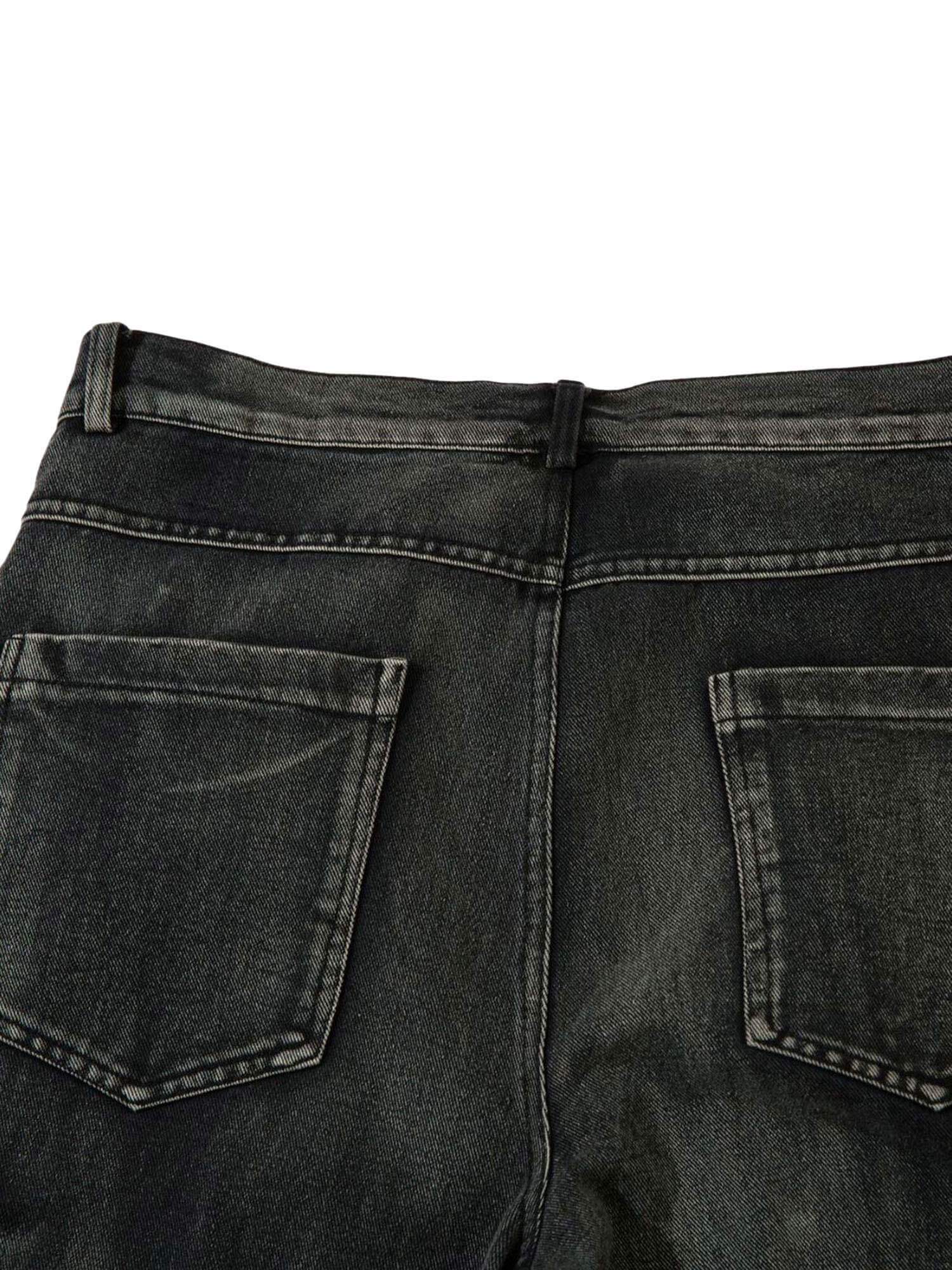Upgrade your streetwear rotation with the High Street Embroidery Hip Hop Jeans. Crafted from a durable cotton blend, these jeans feature a utility-inspired design with multiple functional pockets, edgy zipper accents, and an adjustable waistband for a cus