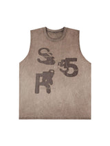 Turn up your streetwear game with the High Street Hip Hop Print Vest. Made from a soft cotton blend, this sleeveless top features a distressed print design that gives it raw attitude and bold visual appeal. With a relaxed crew neck cut and breathable fabr