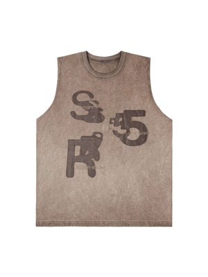 Turn up your streetwear game with the High Street Hip Hop Print Vest. Made from a soft cotton blend, this sleeveless top features a distressed print design that gives it raw attitude and bold visual appeal. With a relaxed crew neck cut and breathable fabr