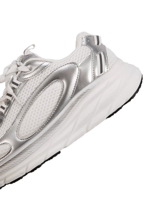 Zapatillas dad metalizadas – detalle lateral | XoKool