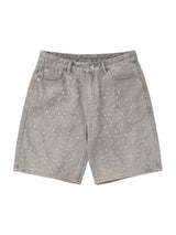 Bring effortless edge to your summer wardrobe with the High Street Niche Design Ripped Denim Shorts — a sleek and versatile staple. Crafted from durable cotton denim, these shorts feature a clean front, practical back pockets, and a classic zipper fly wit