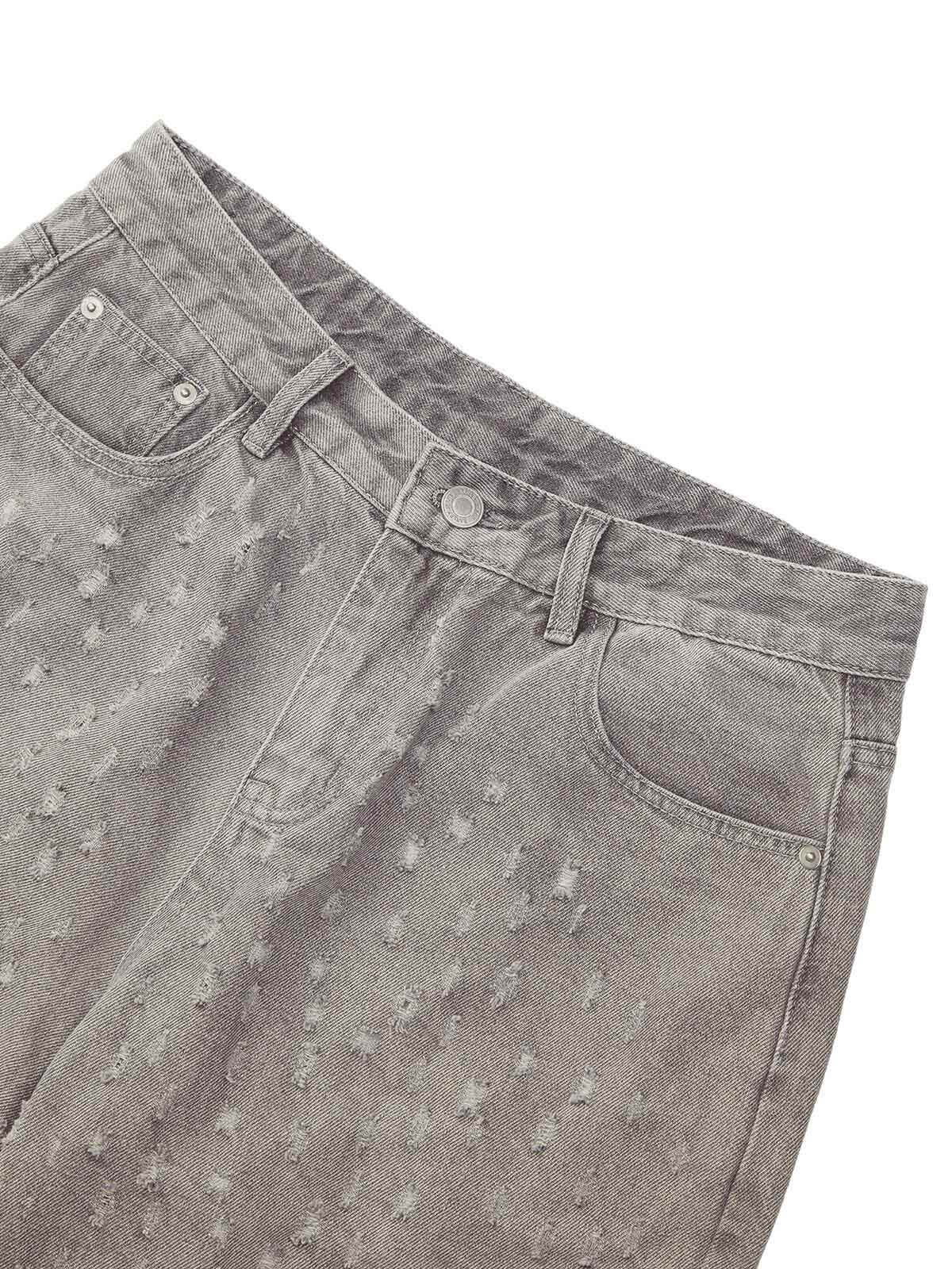 Bring effortless edge to your summer wardrobe with the High Street Niche Design Ripped Denim Shorts — a sleek and versatile staple. Crafted from durable cotton denim, these shorts feature a clean front, practical back pockets, and a classic zipper fly wit