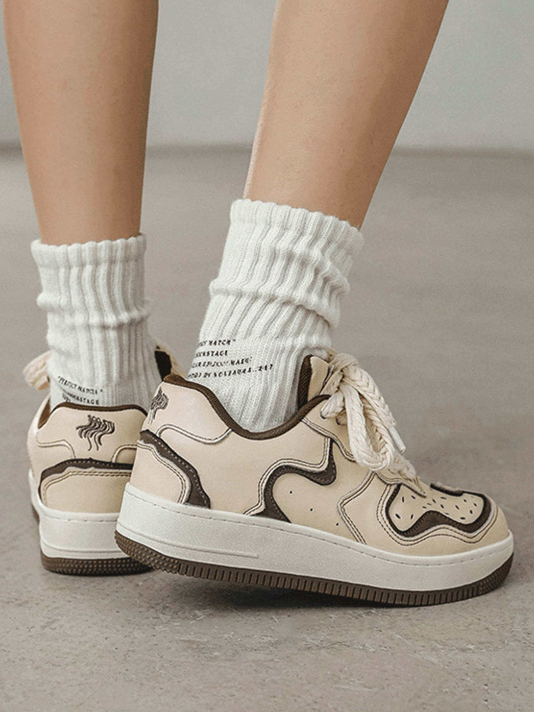 Keep it classic and cool with the High Street Skateboard Couple Shoes. Crafted from breathable canvas and built on a durable rubber sole, these shoes combine comfort with timeless vintage flair. Featuring a lace-up closure, perforated detailing, and contr