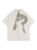 Refresh your everyday style with the High Street Versatile Short Sleeved Shirt — a modern piece that balances comfort with artistic flair. Crafted from a breathable cotton blend, this shirt features a clean collared neckline, minimalist abstract art print