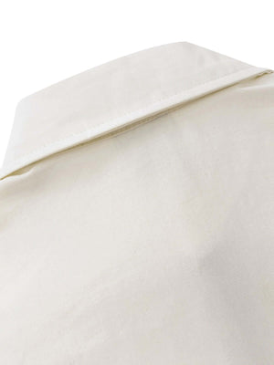Refresh your everyday style with the High Street Versatile Short Sleeved Shirt — a modern piece that balances comfort with artistic flair. Crafted from a breathable cotton blend, this shirt features a clean collared neckline, minimalist abstract art print