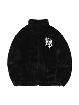 Stay sharp and stylish with the Hip-hop Letter Stand Collar Fur Jacket — a lightweight essential that blends urban attitude with casual comfort. Designed with a clean stand collar, front zipper closure, and an embroidered logo detail, this jacket is perfe