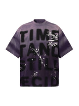 Show off your bold side with the Ink Splash Letter Print T Shirt — a standout piece blending street style with artistic expression. Made from a soft cotton blend, this tee features a relaxed fit, classic crew neck, and a vibrant tie-dye pattern layered wi