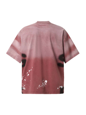 Show off your bold side with the Ink Splash Letter Print T Shirt — a standout piece blending street style with artistic expression. Made from a soft cotton blend, this tee features a relaxed fit, classic crew neck, and a vibrant tie-dye pattern layered wi